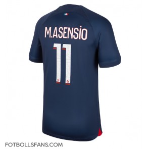 Paris Saint-Germain Marco Asensio #11 Replika Hemmatröja 2023-24 Kortärmad